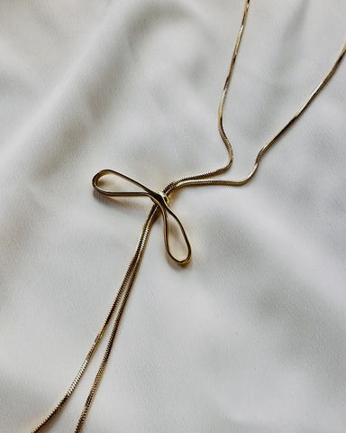 Bailey Bow Bolo Necklace