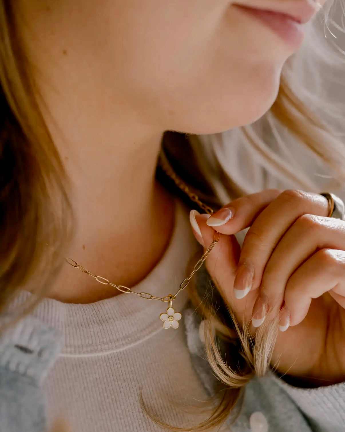 Consider the Wildflowers Charm Necklace