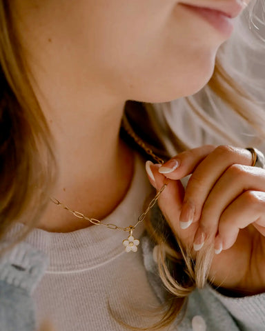 Consider the Wildflowers Charm Necklace