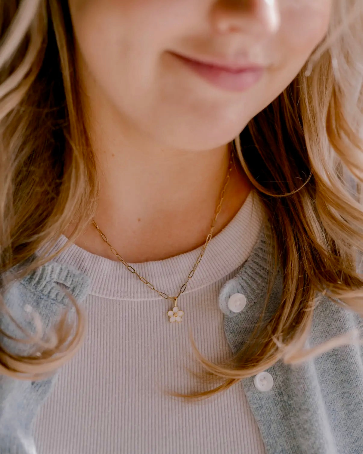 Consider the Wildflowers Charm Necklace
