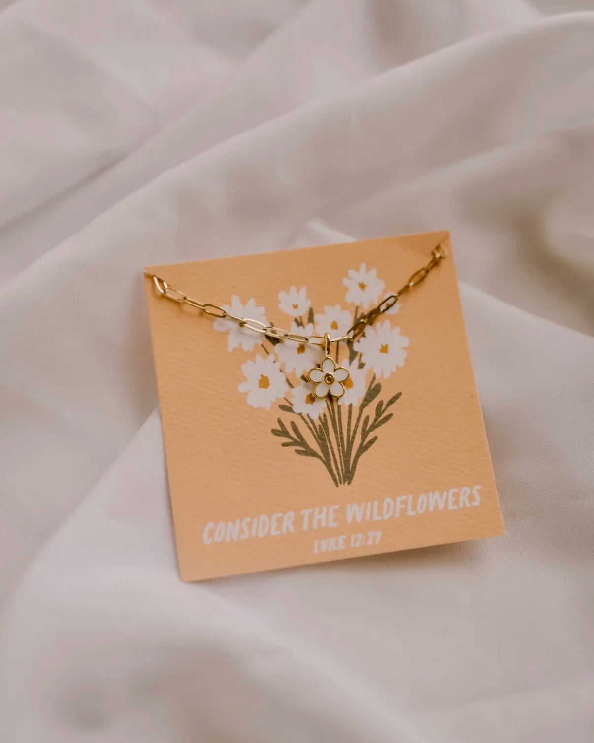 Consider the Wildflowers Charm Necklace
