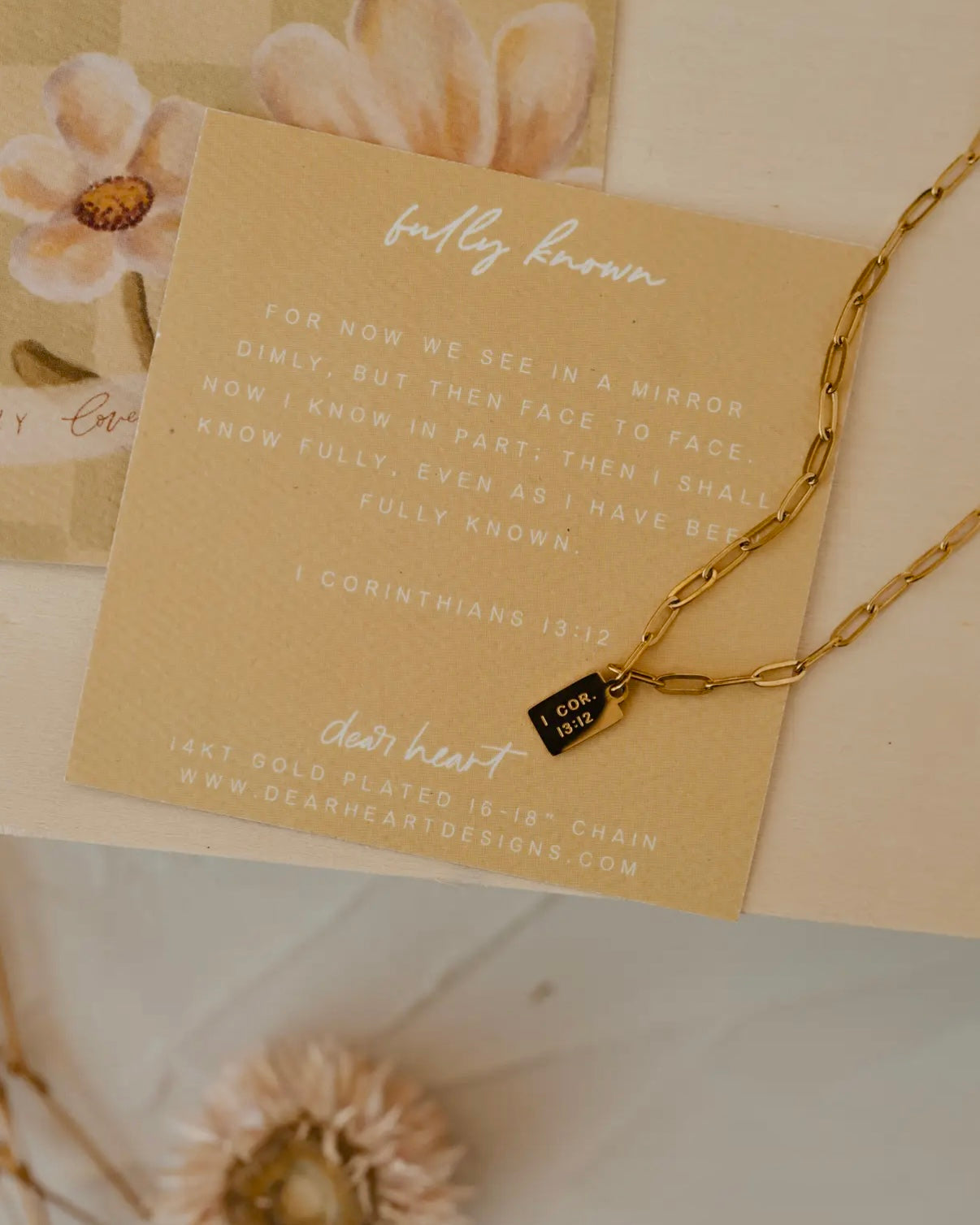 Fully Known Mini Tag Necklace