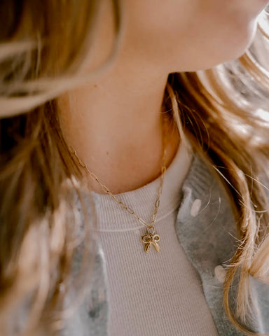 He Holds It All Together Charm Necklace