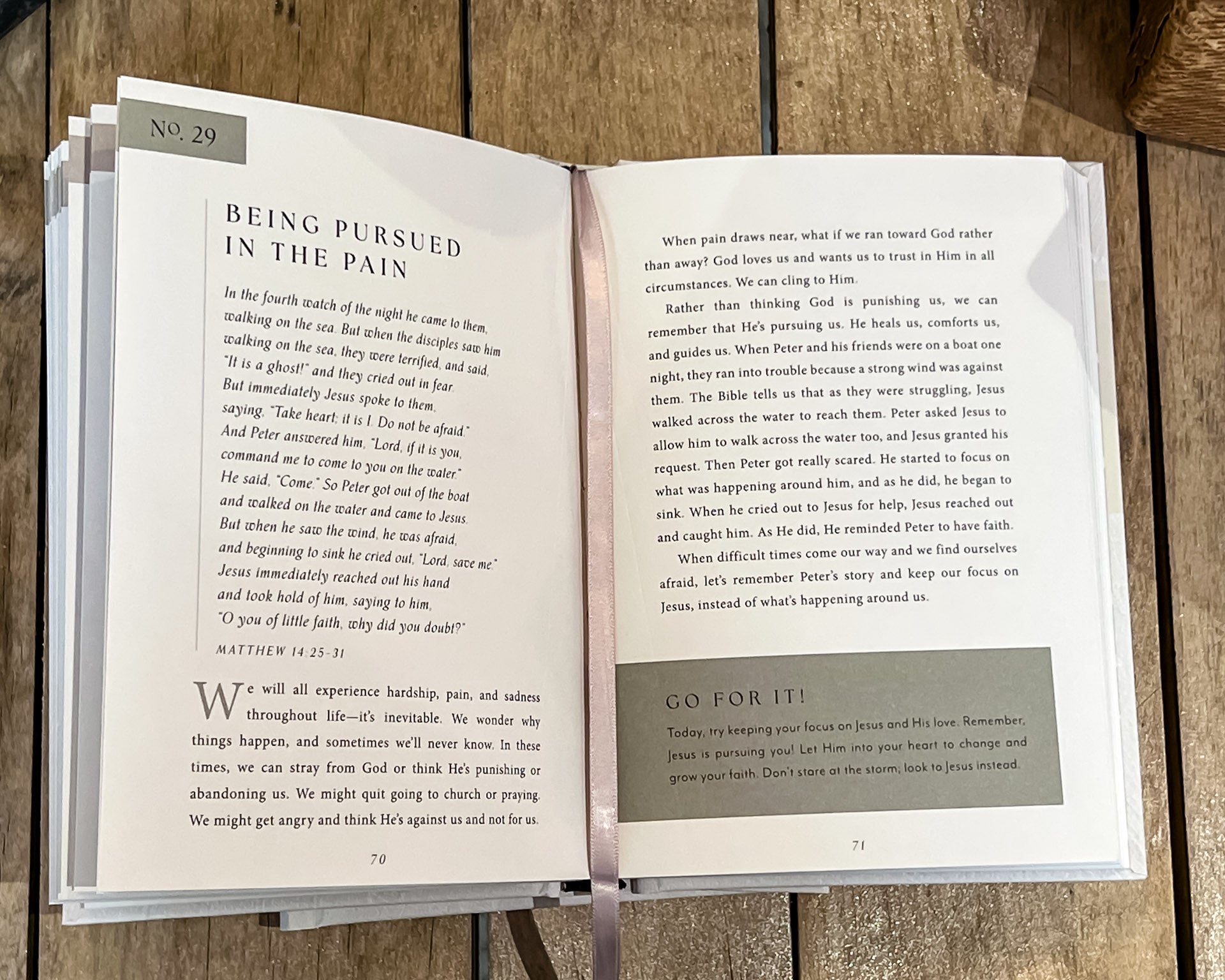 Go For It Devotional