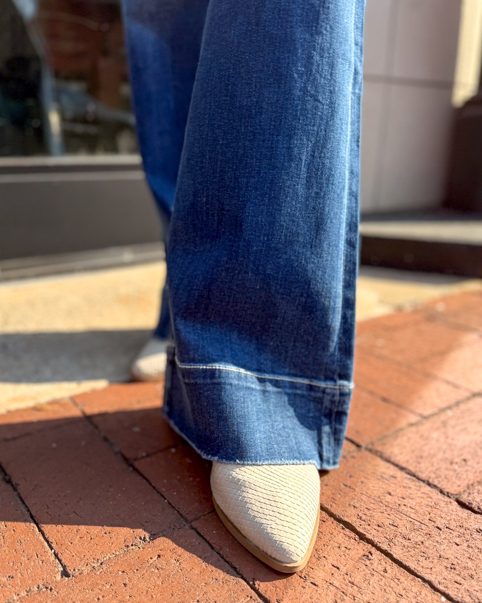 Grace High Rise Easy Flare Jeans