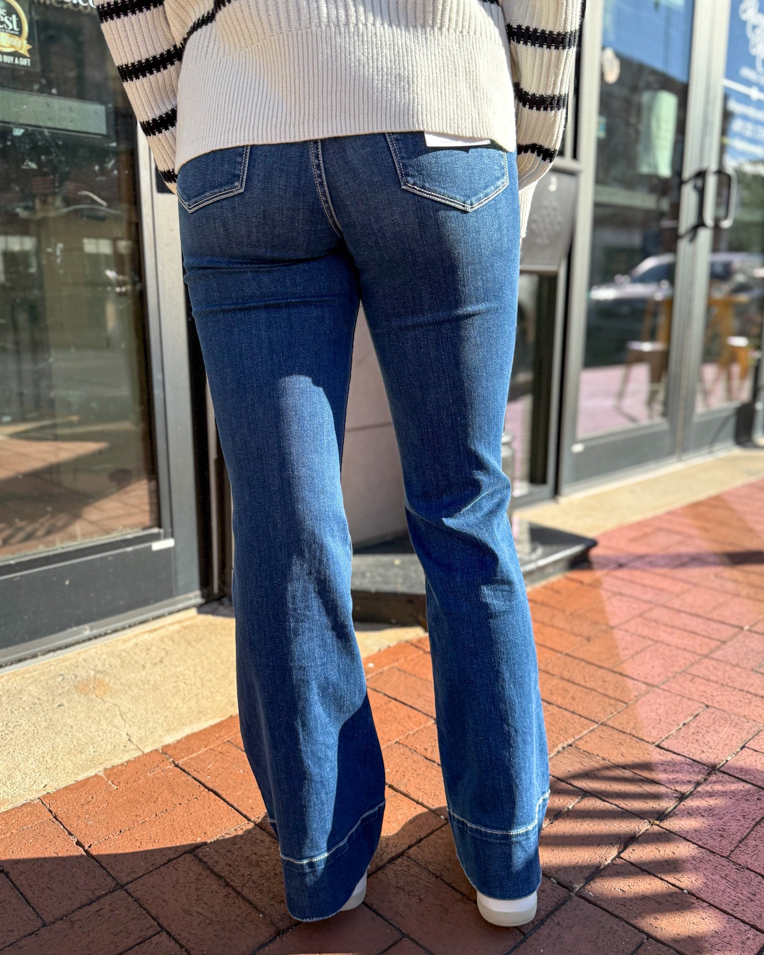 Grace High Rise Easy Flare Jeans