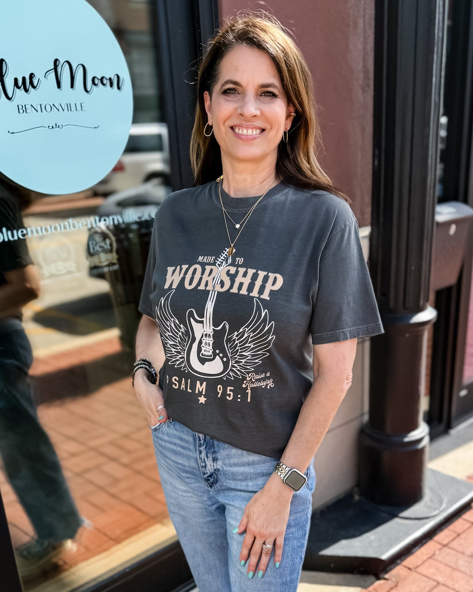 Pepper Made to Worship T-shirt
