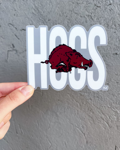 Puff Hogs Sticker