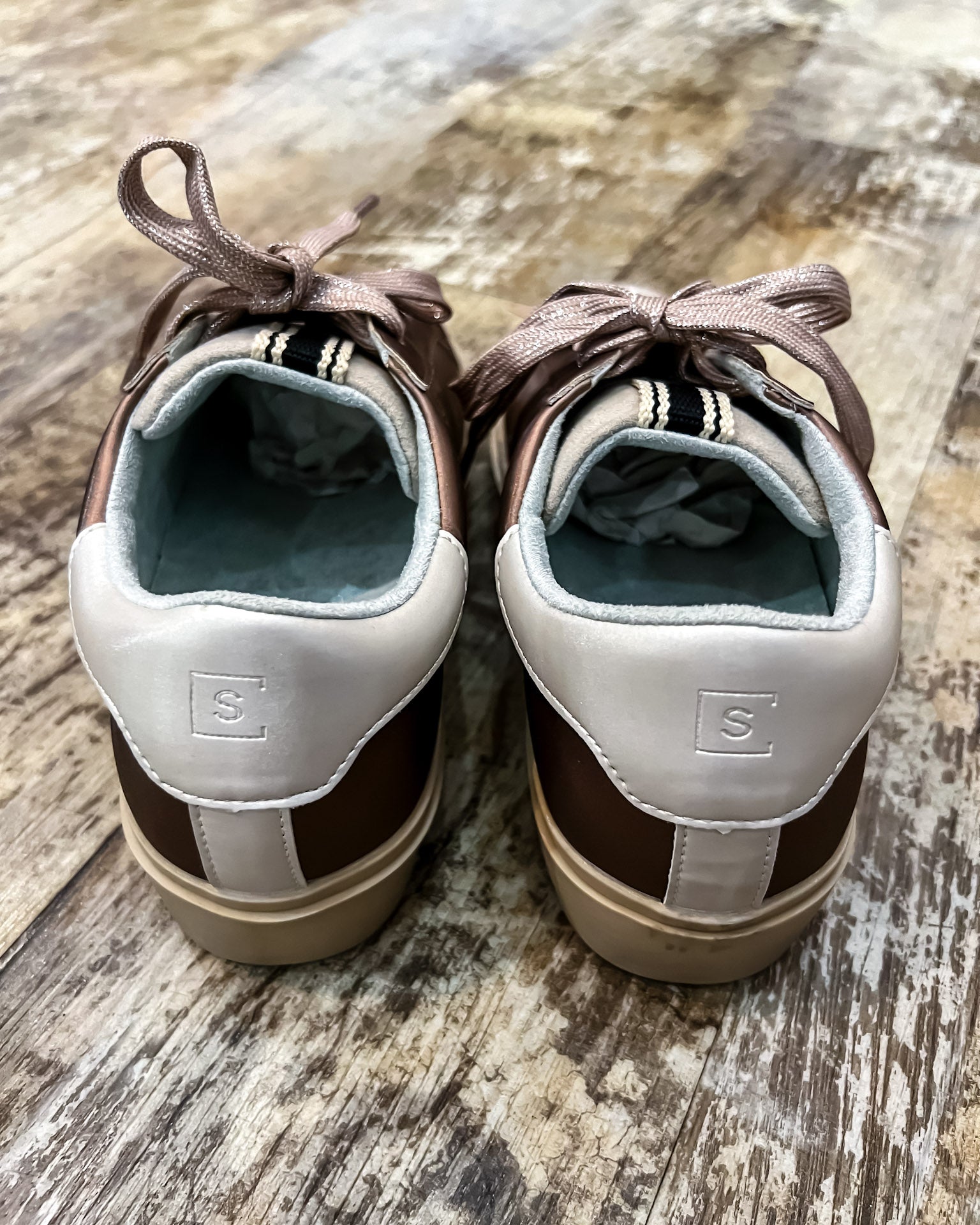 Reba Dark Taupe Fashion Sneaker