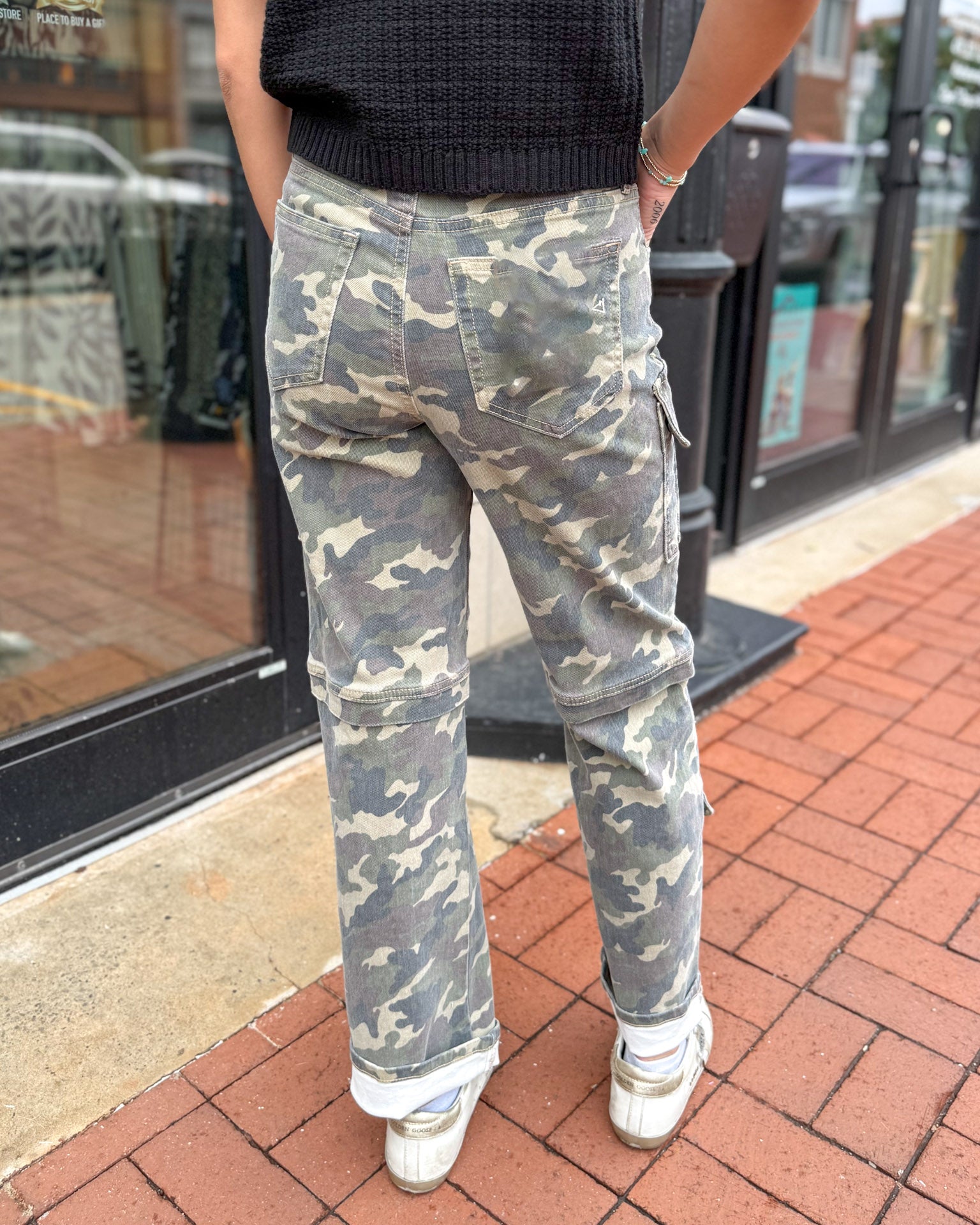 Tracey Camo Cargo Jeans