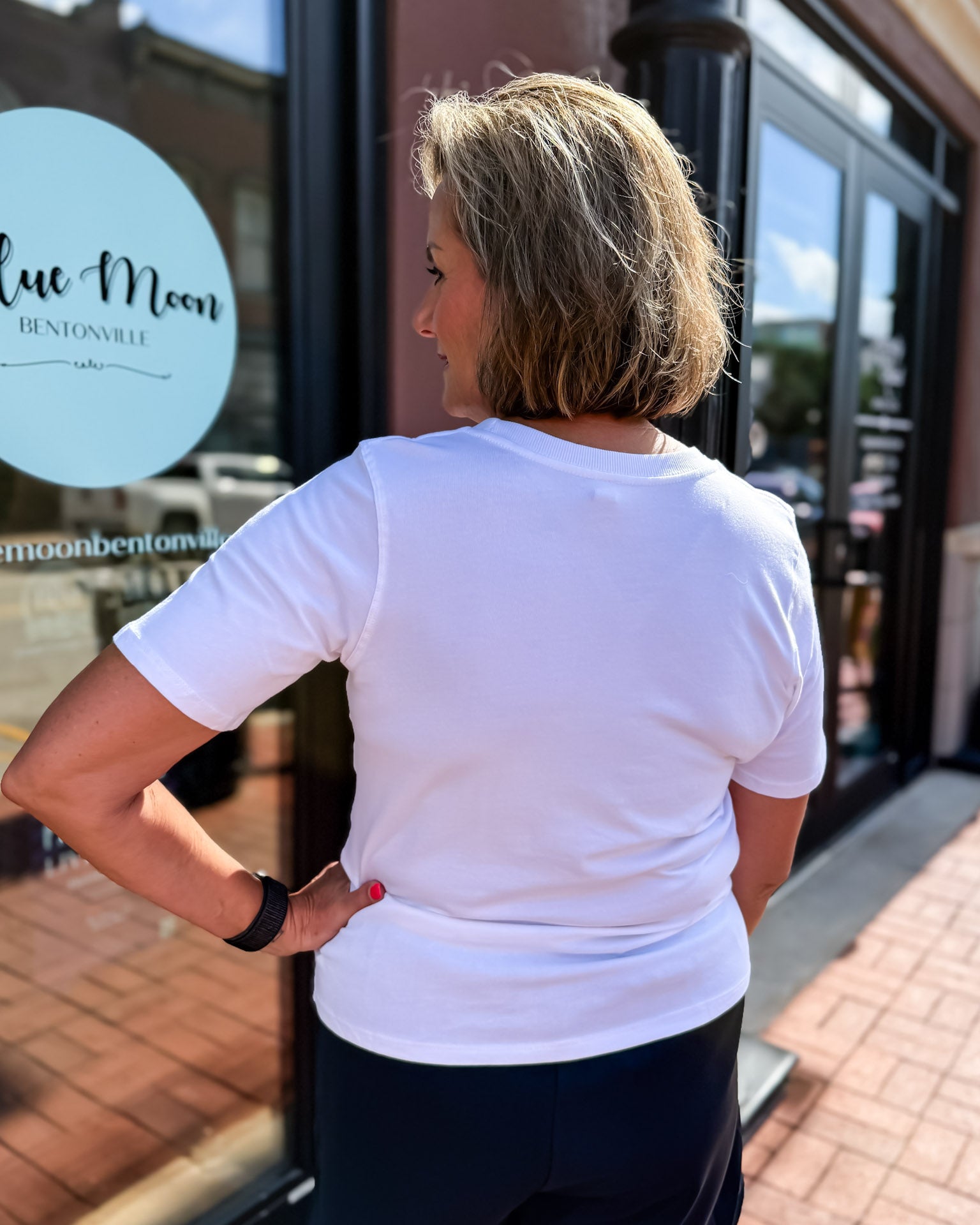 White Classic Boxy T-shirt