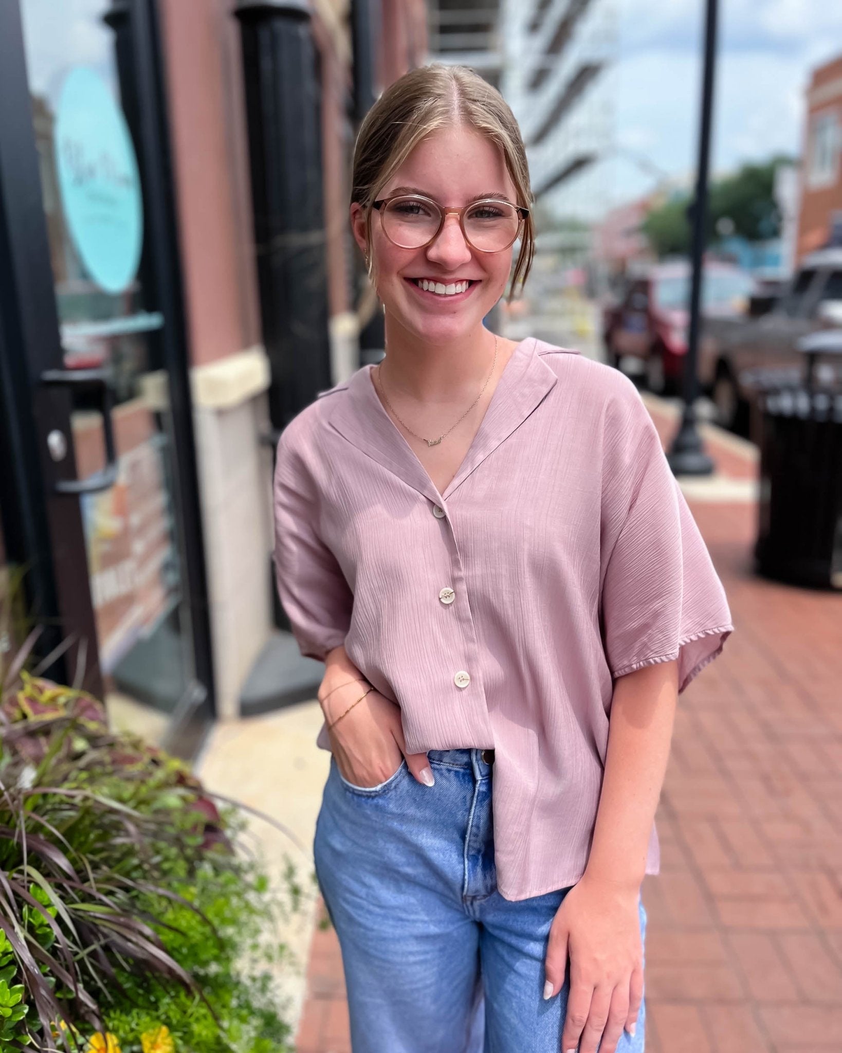 Blush Zoey Top - Shopbluemoonbentonville