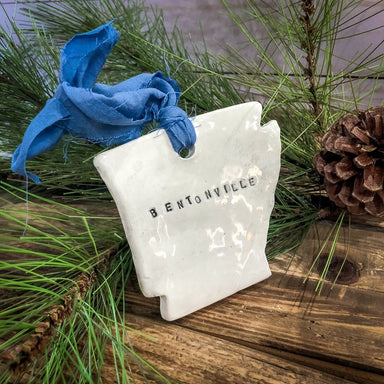 Handmade Bentonville AR Ornament - Shopbluemoonbentonville