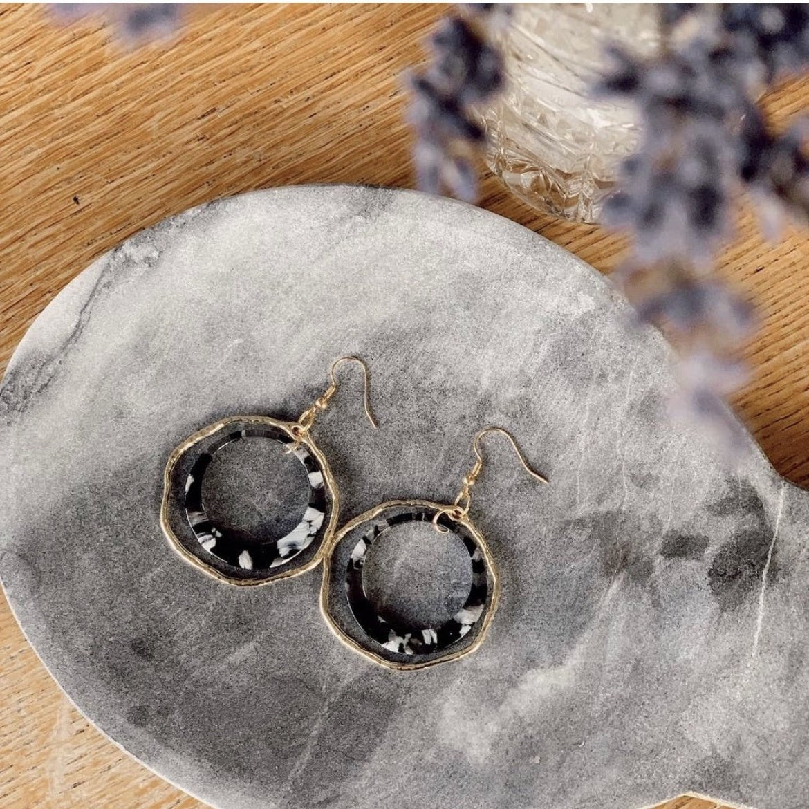 Metal Acrylic Hoops - Shopbluemoonbentonville