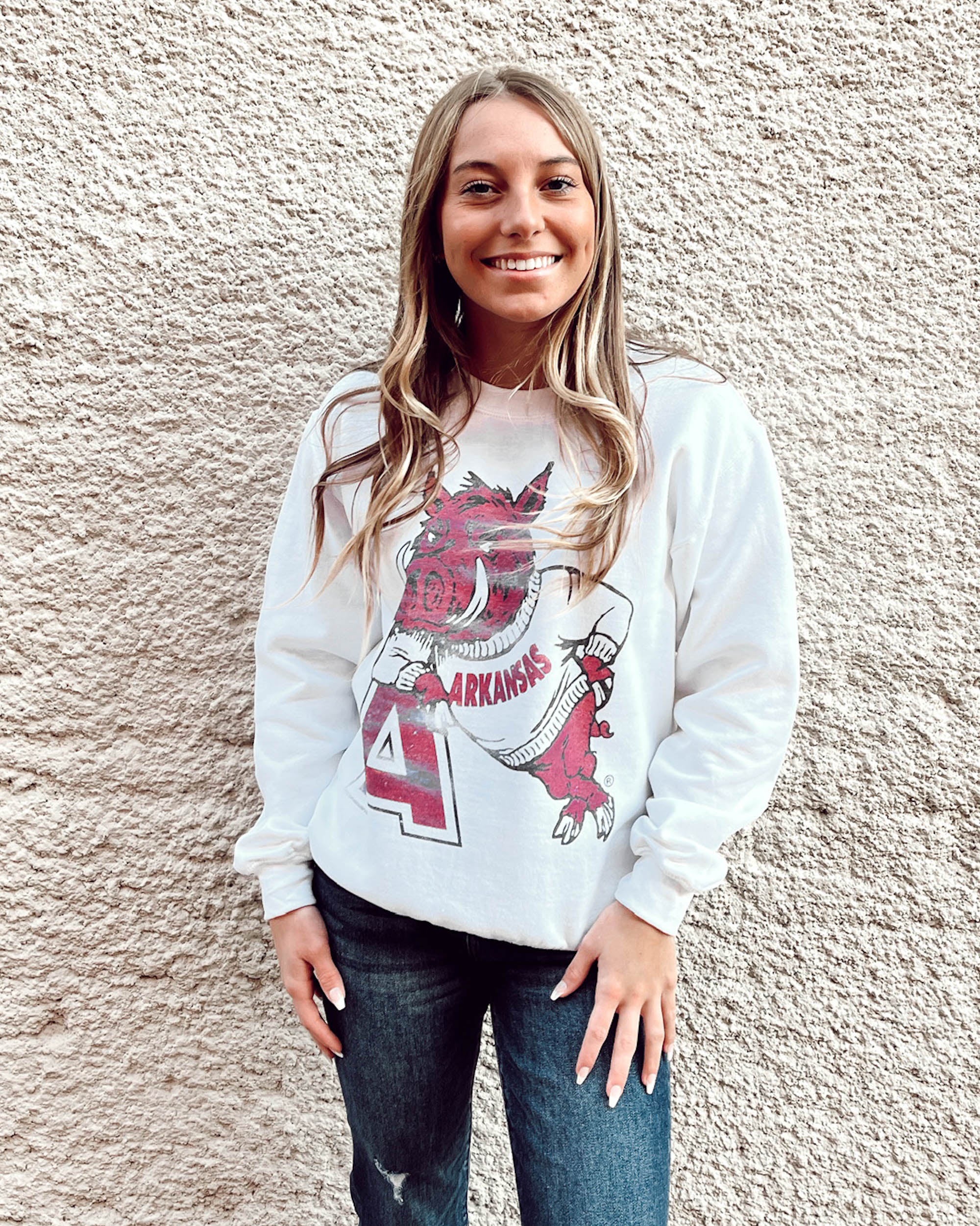 Razorback Run It Back Sweatshirt - Shopbluemoonbentonville