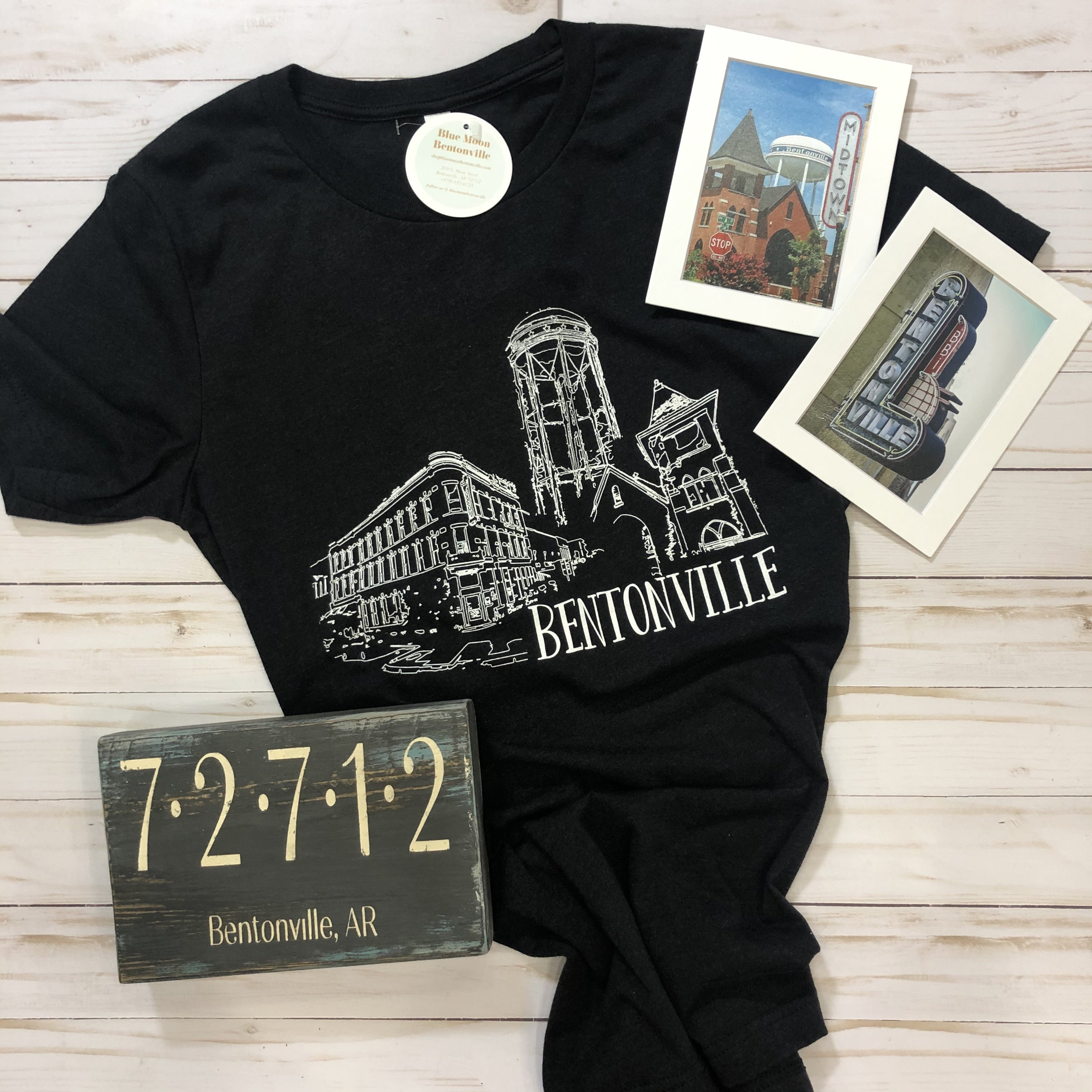 Sketchy Bentonville T-shirt - Shopbluemoonbentonville