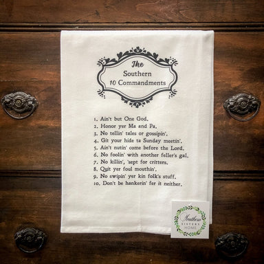 Southern Sisters Tea Towel - Shopbluemoonbentonville