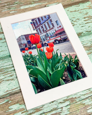 4x6 Bentonville Matted Photograph - Shopbluemoonbentonville