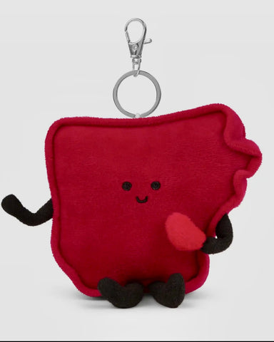 Arkansas Plush Bag Charm/Keychain