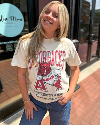 Cream Razorback Vault T-Shirt