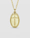 Romans 5:8 Cross Petite Necklace