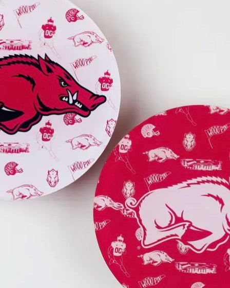 Arkansas Collegiate Acrylic Coaster