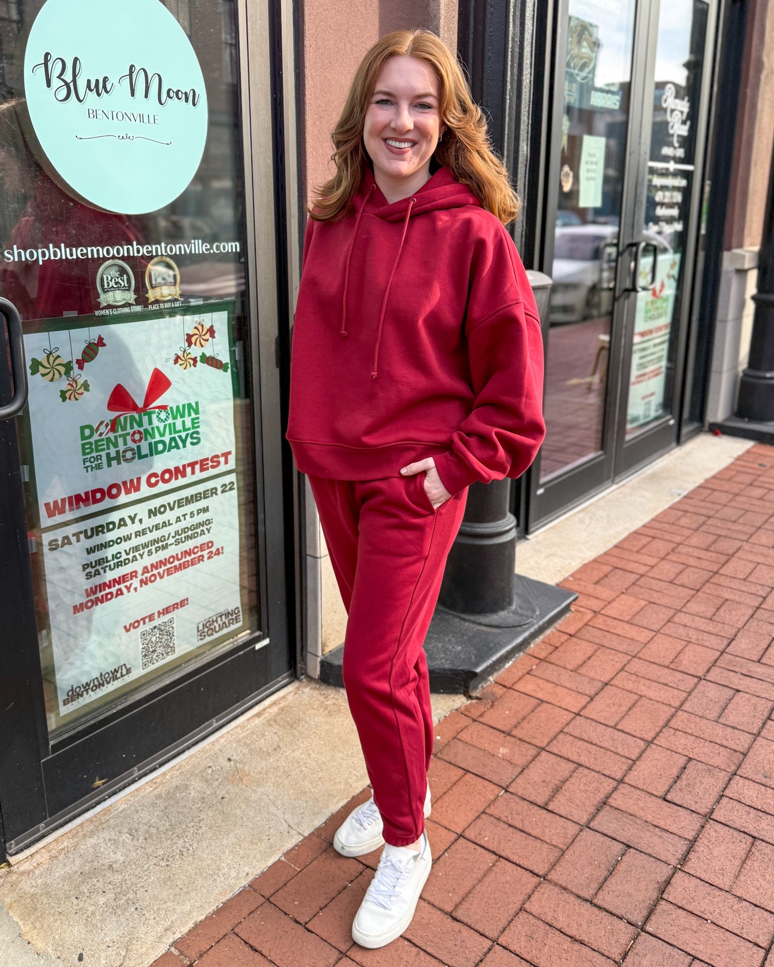 Red Velvet Sweatpants