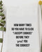 Accept Cookies Tea Towel