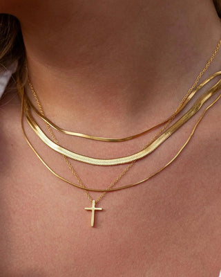 Alco Cross Necklace - Shopbluemoonbentonville