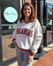 Allen Arkansas Chenille Sweatshirt-Crimson