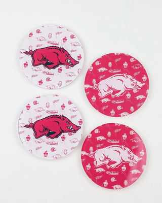 Arkansas Collegiate Acrylic Coaster - Shopbluemoonbentonville