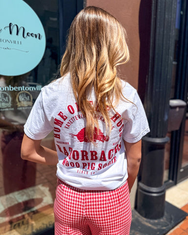 Arkansas Razorbacks Vintage Pocket Tee – Southern Trend gameday essential - Shopbluemoonbentonville