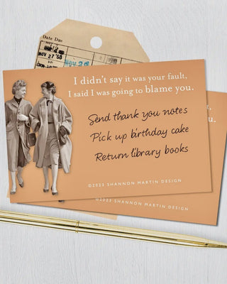 Blame You Sticky Note - Shopbluemoonbentonville