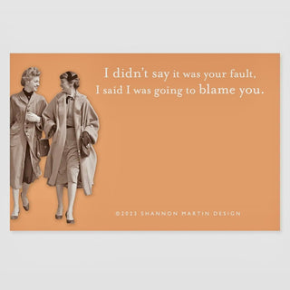 Blame You Sticky Note - Shopbluemoonbentonville
