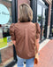 Brown Blouse w/Puff Sleeves