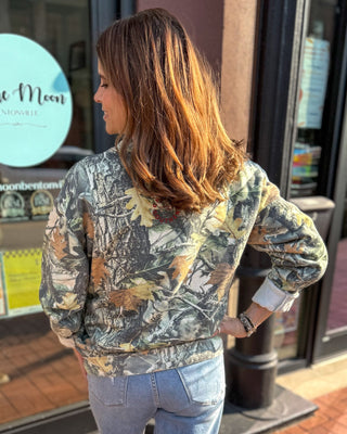 Camo Arkansas Sweatshirt - Shopbluemoonbentonville