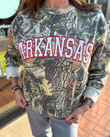 Camo Arkansas Sweatshirt