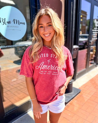 Cardinal United States of America T-shirt - Shopbluemoonbentonville