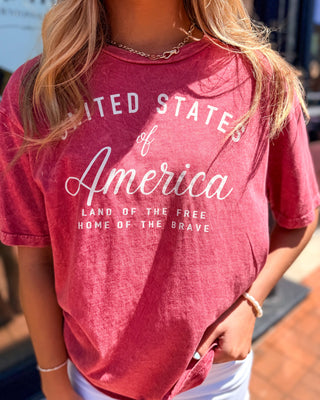 Cardinal United States of America T-shirt - Shopbluemoonbentonville