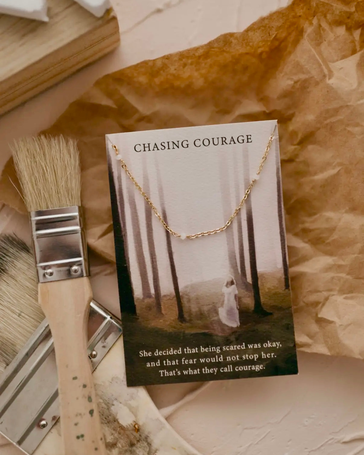 Chasing Courage Necklace