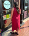Cherry Sleeveless Midi Dress