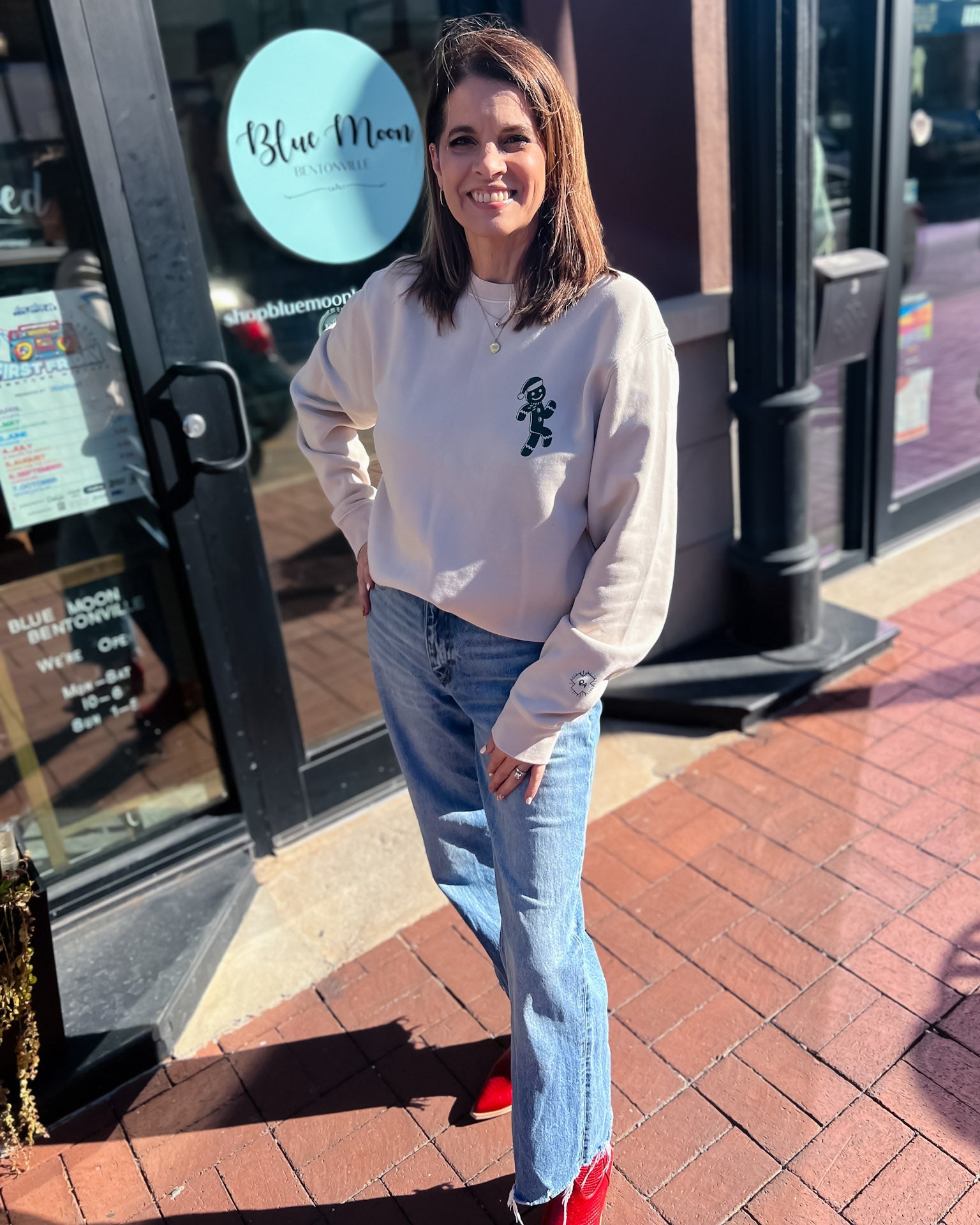 Christmas Bucket List Sweatshirt - Shopbluemoonbentonville