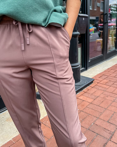 Deep Taupe Joggers