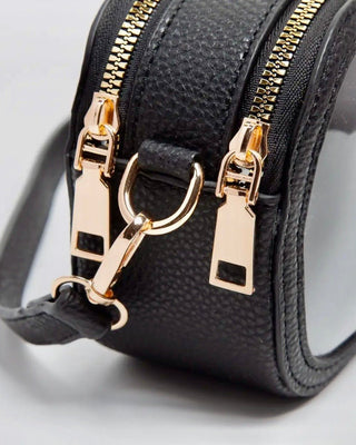 Double Zipper Oval Clear Purse - Shopbluemoonbentonville