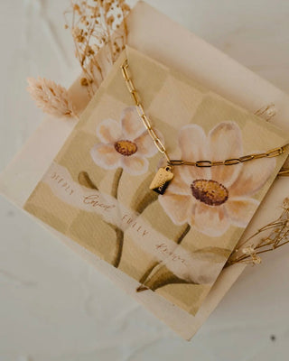 Fully Known Mini Tag Necklace - Shopbluemoonbentonville