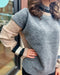 Grey Taupe Colorblock Sweater