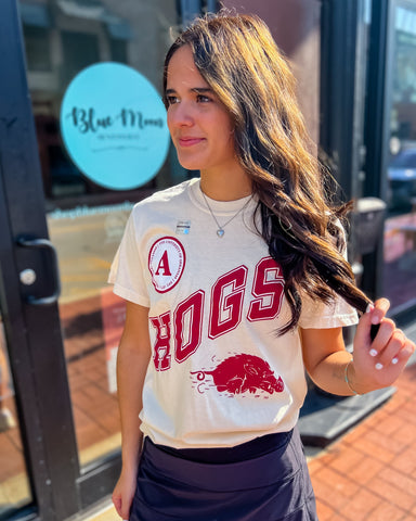 Hogs Badge Graphic Tshirt