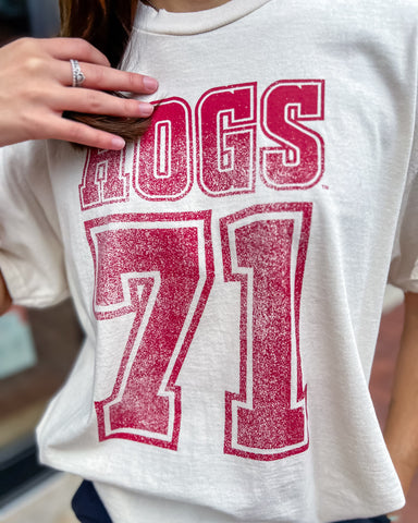 Hogs 71 player Tshirt