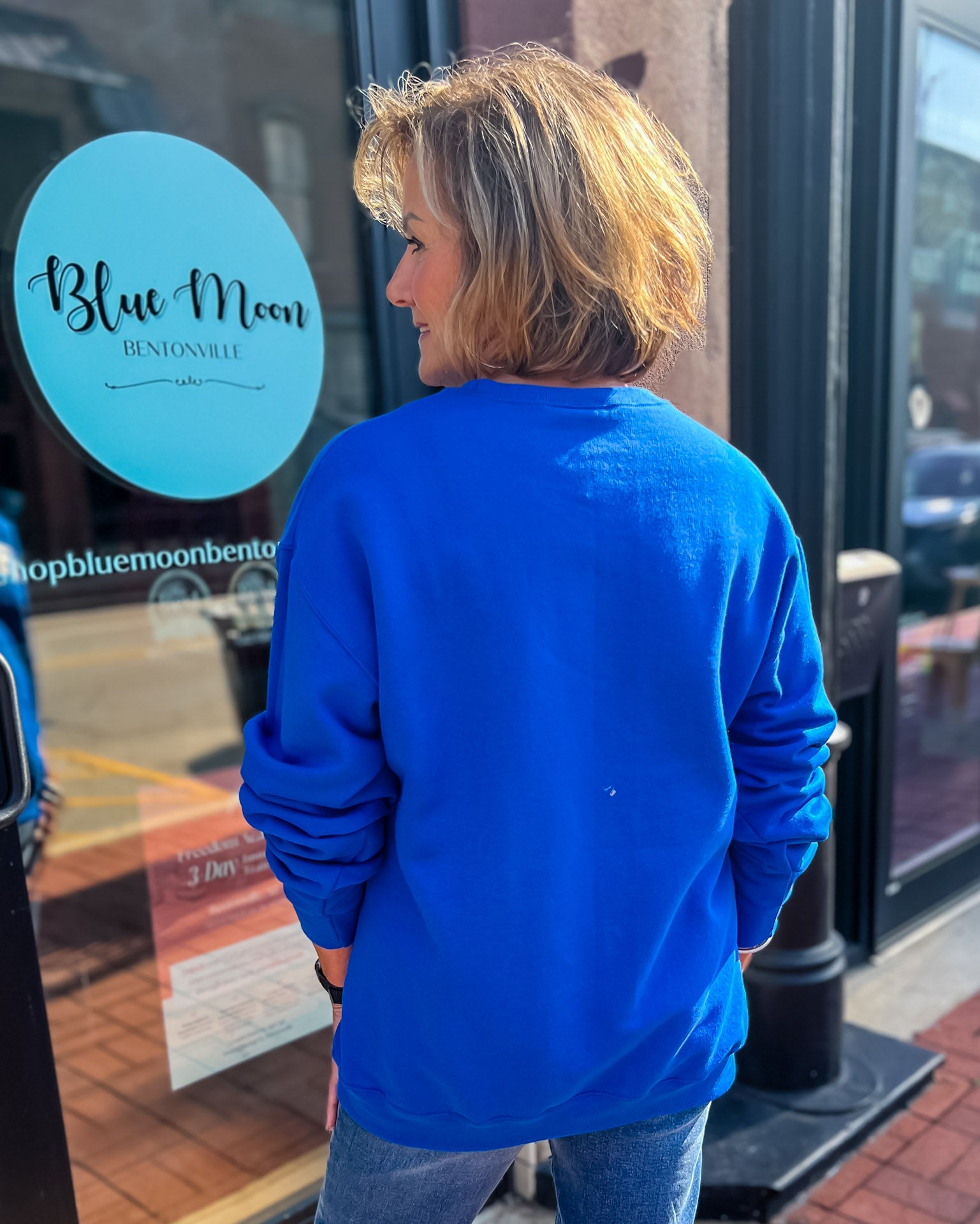 Hope Royal Blue Sweatshirt