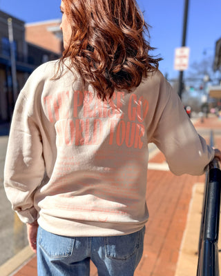 Ivory Praise God World Tour Sweatshirt - Shopbluemoonbentonville